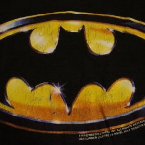 Vintage BATMAN MOVIE DC Comics T-Shirt 1989 M