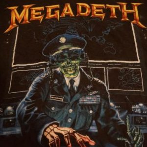 Vintage Megadeth Rust in Peace Launch T-Shirt L/M