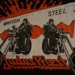 Vintage Judas Priest British Steel T-Shirt 1980 L/M