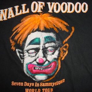 Vintage Wall of Voodoo T-Shirt Seven Days in Sammystown 85 S