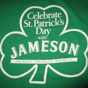 Vintage St. Patrick's Day Jameson Irish Whiskey T-Shirt M