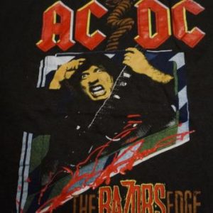 Vintage AC/DC The Razors Edge T-Shirt L