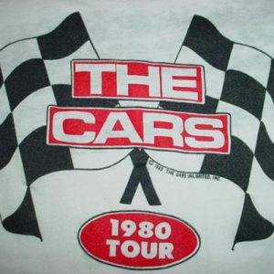 Vintage The Cars T-Shirt 1980 Tour Jersey M