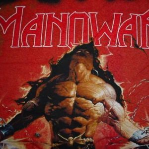 Vintage Manowar Louder Than Hell T-Shirt 1996 L