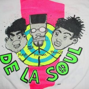 Vintage De La Soul Glow in the Dark Promo T-Shirt M/L