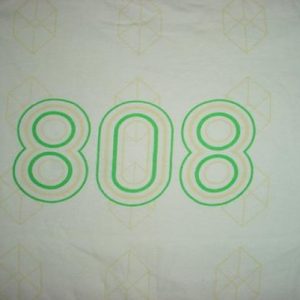 Vintage 808 State T-Shirt Cubic Long Sleeve L/XL