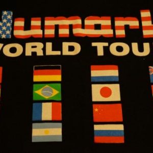 Vintage NUMARK WORLD TOUR T-Shirt DJ Equipment XL