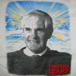 Vintage Timothy Leary T-Shirt Madness Tour LSD ACID M/L