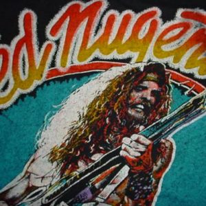 Vintage Ted Nugent Weekend Warriors Tour T-Shirt 1970s S