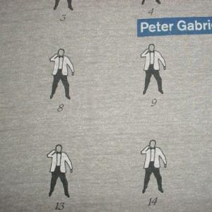 Vintage Peter Gabriel T-Shirt So Sledgehammer 1987 M/S