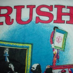 Vintage Rush Moving Pictures Jersey T-Shirt 1981 M/S