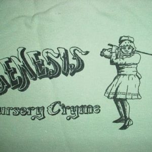 Vintage Genesis Nursery Cryme T-Shirt 1971 S