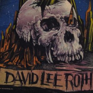 Vintage David Lee Roth Skyscraper T-Shirt Tour 1988 M