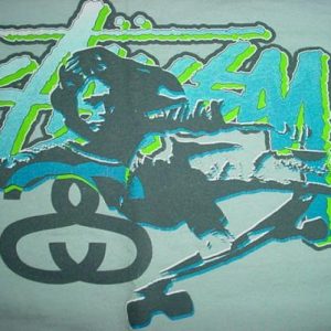 Vintage Skateboard Stussy T-Shirt Skate Sean L