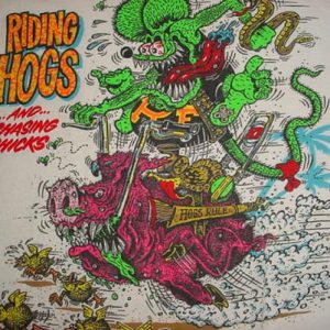 Vintage Rat Fink T-Shirt Edward Roth Ed hot-rod L