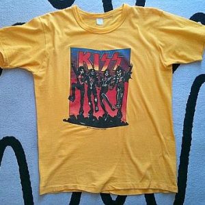 Ultra Rare 1976 Kiss Destroyer Tee