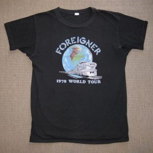 1978 Foreigner World Tour Tee