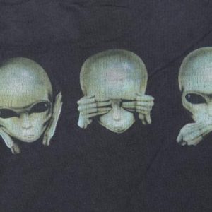 90'S ALIEN SCIFI TECH VINTAGE T-SHIRT