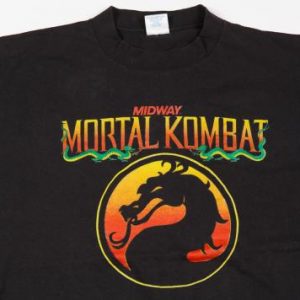 90'S MORTAL KOMBAT MOVIE FIGHTING ACTION VINTAGE T-SHIRT