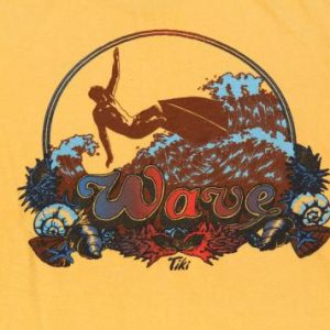 70'S TIKI HAWAII SURF VINTAGE T-SHIRT