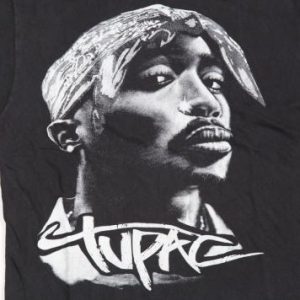 90's 2PAC TUPAC SHAKUR HIP HOP ARTIST VINTAGE T-SHIRT