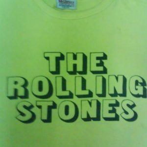 vtg original rolling stones t-shirt rare 1970s