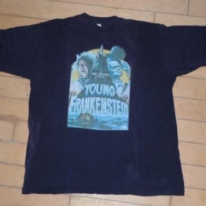 1974 Young Frankenstein Gene Wilder Movie Promo T-shirt