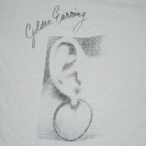 Vintage 1973 Golden Earring Moontan Rock Album Promo Shirt