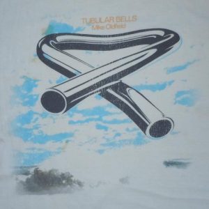 Vintage 1973 Mike Oldfield Tubular Bells Album Promo Shirt