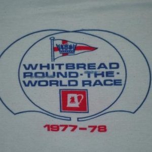 Vintage 1977-78 Whitbread Round the World Yacht Race Shirt