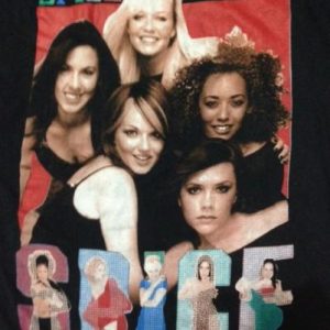 Vintage 1997 Spice Girls Spice World Tour T-Shirt 90s