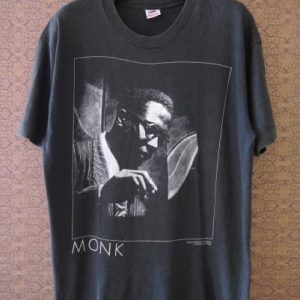 1990 THELONIOUS MONK Jazz T-SHIRT