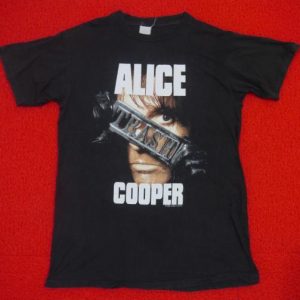 Vintage 1990s Alice Cooper Trashes Japan Tour T-Shirt