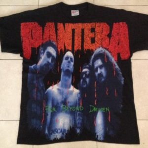 Vintage 1993 Pantera All Over T-Shirt Far Beyond Driven