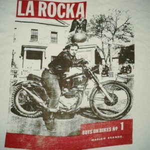 VINTAGE LA ROCKA - MARLON BRANDO - THE WILD ONE T-SHIRT