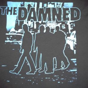 VINTAGE THE DAMNED - MACHINE GUN ETIQUETTE T-SHIRT