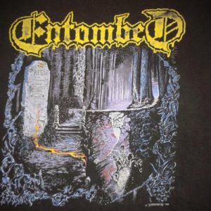 VINTAGE 1990 ENTOMBED T-SHIRT