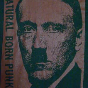 VINTAGE NATURAL BORN PUNKS - HITLER (NAZI) T-SHIRT