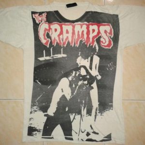 vintage THE CRAMPS T-SHIRT