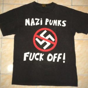 vintage DEAD KENNEDYS - NAZI PUNKS FUCK OFF T-SHIRT