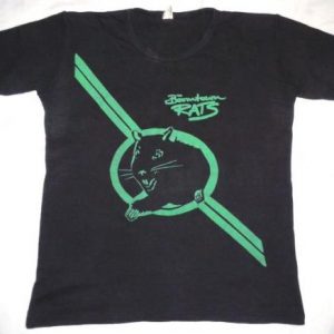 VINTAGE 70's THE BOOMTOWN RATST-SHIRT