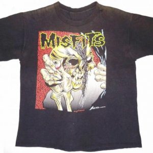 VINTAGE MISFITS PUSHEAD - EVIL EYE T-SHIRT