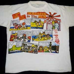 VINTAGE JAMIE REID SEX PISTOLS HOLIDAY IN THE SUN T-SHIRT