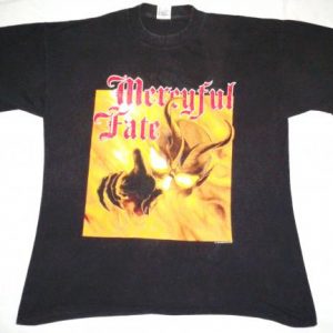 VINTAGE MERCYFUL FATE KING DIAMOND T-SHIRT