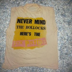 VINTAGE SEX PISTOLS NEVERMIND THE BOLLOCKS T-SHIRT