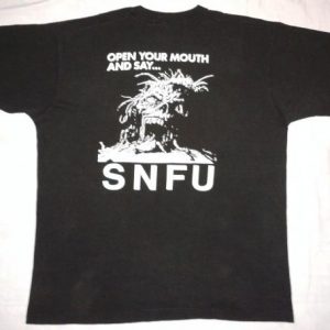 VINTAGE SNFU T-SHIRT