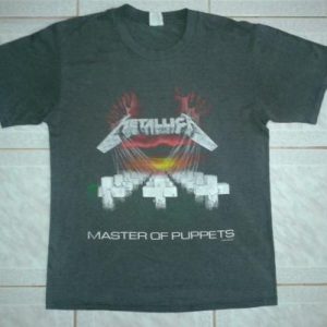 VINTAGE 1987 METALLICA - MASTER OF PUPPETS T-SHIRT