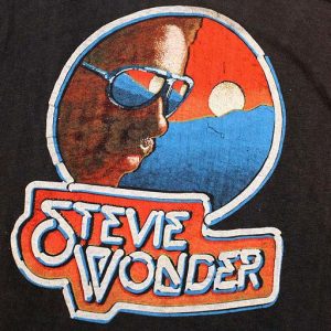 Stevie Wonder Original Vintage Music of My Mind T-Shirt 1972