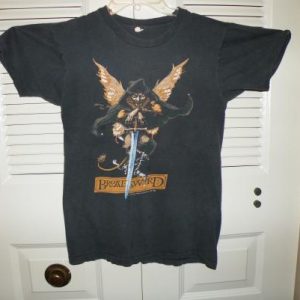 1982 83 JETHRO TULL BROADSWORD and the BEAST tour T SHIRT