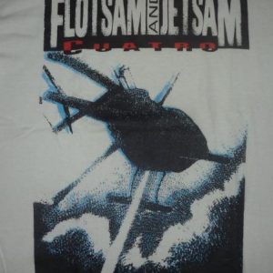 Vintage Flotsam And Jetsam Helicoptour 93 T-Shirt